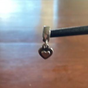 Pandora Retired Heart Dangle Charm